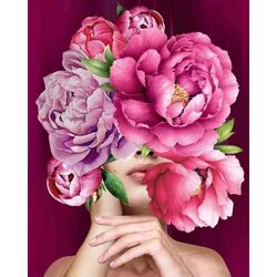 Diamond painting op kader &quot;Fragrance&quot; 40x50 cm