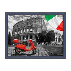 Diamond Painting Colosseum 40x30 cm vierkante steentjes