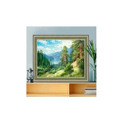 Diamond Painting Fjord 50x40 cm vierkante steentjes