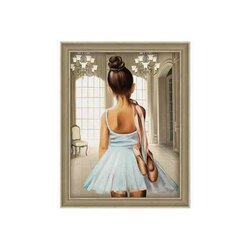 Diamond Painting Young Ballet Dancer 30x40cm vierkante steentjes