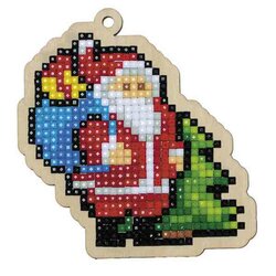 Diamond Painting Santa with Presents  Hanger 8,1 x 8.5 cm