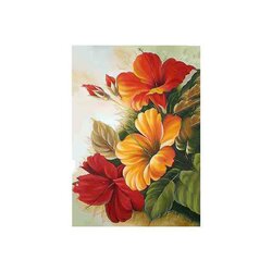 Diamond Painting Flower Boom 27x38 cm vierkante steentjes WD017