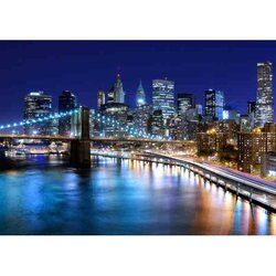 New York by Night  Puzzel 2000 stukjes