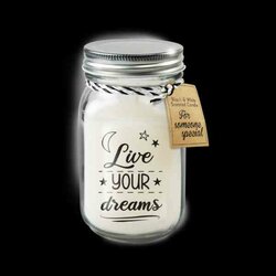 Black 1 White Geurkaars Live your dreams