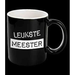 Black &amp; White Mugs - Meester