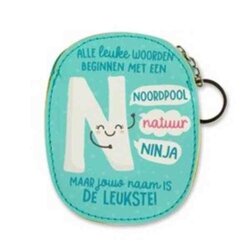 Portemonnee letter N