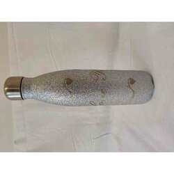 Fles Glitter Silver  500 M I Love you