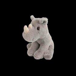 Rhino / Neushoorn Happy Friends Knuffel