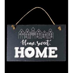 Stone Slogans Home Sweet Home / Spreuktegel