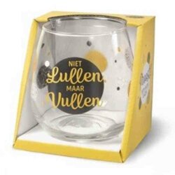 Niet lullen Proost!