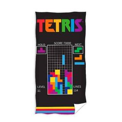 TETRIS - Beach Towel 100% Cotton - 70x140cm