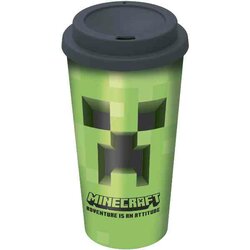 MINECRAFT - Travel Coffee Tumbler - Large Size 520ml