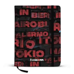 LA CASA DE PAPEL - Cities - Notebook A5