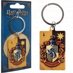 HARRY POTTER - Metal Keychain - Hufflepuff - Sleutelhanger