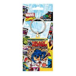 MARVEL - Metal Keychain - Black Panther / Sleutelhanger