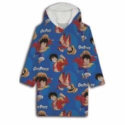 ONE PIECE - Luffy - Sweat Poncho - Adult Size