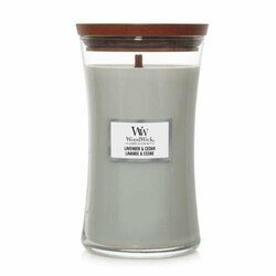 Woodwick Lavender &amp; Cedar Large Candle