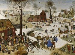  Brueghel Pieter: Numbering at Bethlehem Puzzel 2000 Stukjes
