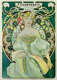 Mucha - Daydream, 1897 - Puzzel - 1000 Stukjes