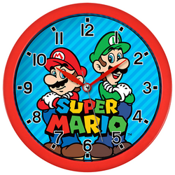 SUPER MARIO - Wall Clock - Wandklok - 24cm