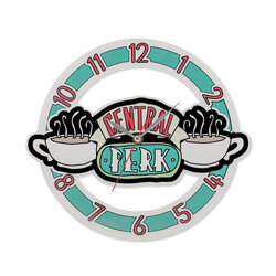 FRIENDS - Central Perk - Metal Wall Clock - Wandklok