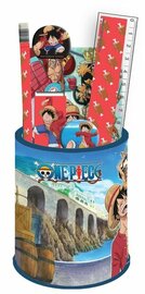 ONE PIECE - Stationery Set  Pencil Pot - 7pc.