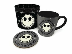 NBX - Cheers And Fears - Mug &amp; coaster in metal tin