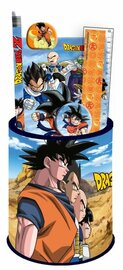 DRAGON BALL Z - Stationery Set + Pencil Pot - 7pc.