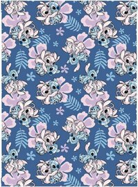 Disney Lilo &amp; Stitch Fleeceplaid Love - 110 x 150 cm - Polyester