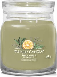 Yankee Candle - Sage &amp; Citrus Signature Medium Jar