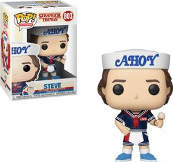 Pop Stranger Things Steve with Hat and Ice Cream Vinyl Figure