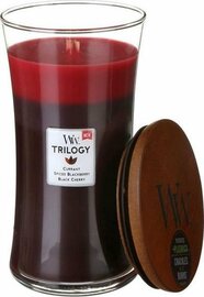 WoodWick Hourglass Large Trilogy Geurkaars - Ripened Berries