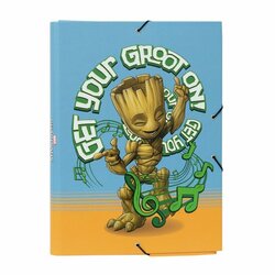 GROOT - A4 Premium Binder with Flaps &amp; Elastic Band