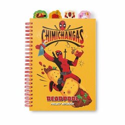 DEADPOOL - Notebook + Dividers - Size A5