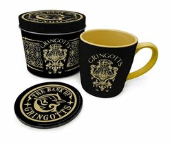 HARRY POTTER - Gringotts - Mug &amp; coaster in metal tin