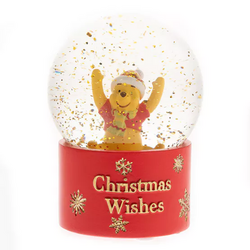 DISNEY - Winnie The Pooh - Xmas - Snow Globe 80mm