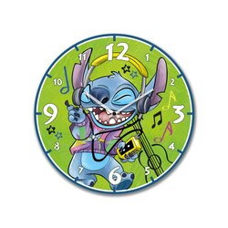 STITCH - Wall Clock 35cm - Green