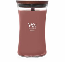 WoodWick Hourglass Large Geurkaars - Rouge Oud - 130 branduren