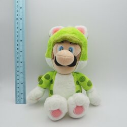 SUPER MARIO 3D LAND - Cat Luigi - Plush 25cm