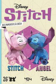 DISNEY - STITCH ET ANGEL - UN PAPERTOY A CREER