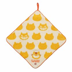 MY NEIGHBOR TOTORO - Catbus - Towel with loop 33x33cm