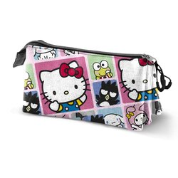 HELLO KITTY &amp; Friends - Triple Pencil Case