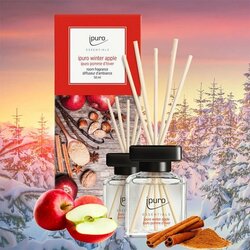 Ipuro geurstokjes Winter Apple 2 x 50 ml