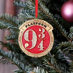 HARRY POTTER - 9 3/4 - Stocking Ornament 8.2cm