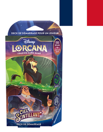 DISNEY - Lorcana - Trading Cards Starters Scar &amp; Kronk Chapter 5 - FR