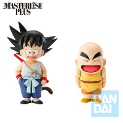DRAGON BALL - Goku &amp; Krillin -Fig. Son Goku Training Section 13 &amp; 11cm