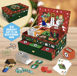 MINECRAFT - Keepsake Box - 24 Day Advent Calendar