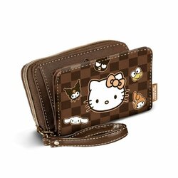 HELLO KITTY &amp; Friends - Checkboard - Wallet &#039;19x10x2cm&#039;