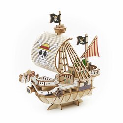 ONE PIECE - Going Merry - Wood Model Kit 14x6.1x13.5cm