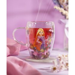 DISNEY PRINCESS - Rapunzel - Glass with Dried Flowers 300ml